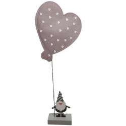 Dekoracja Led Gnom Wys. 68 cm