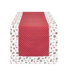 Bieżnik Bawełna Świateczny...