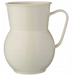 Dzbanek Emaliowany Kremowy