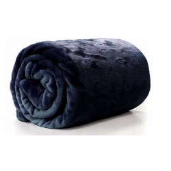 Koc Granatowy 130x180 cm...