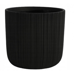 Doniczka Osłonka Czarna L...