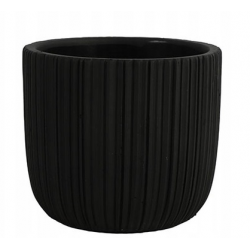 Doniczka Osłonka Czarna XS...