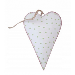 Zawieszka Serce Białe...