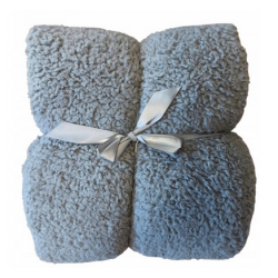 Koc Narzuta Szary 150 x 200...