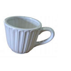 Świecznik Fliżanka Biały