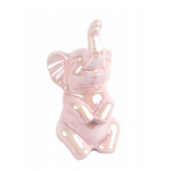 Słoń Porcelanowy Różowy...