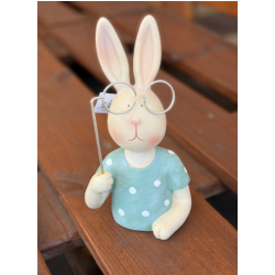 Figurka Dekoracja Zając w...